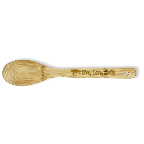 Custom Sea Turtles Bamboo Spoon - Double Sided