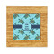 Sea Turtles Bamboo Trivet with 6" Tile - FRONT