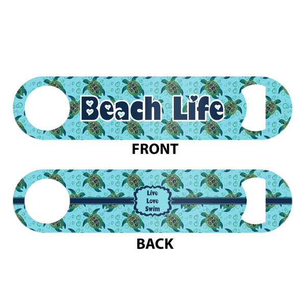 Sea Turtles Bar Bottle Opener - White - Approval