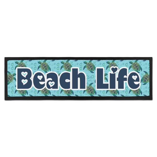 Custom Sea Turtles Bar Mat
