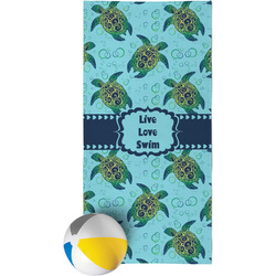 Sea Turtles Beach Towel (Personalized)