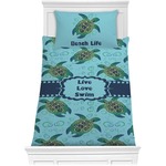 Sea Turtles Comforter Set - Twin XL (Personalized)