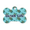 Sea Turtles Bone Shaped Dog ID Tag - Small