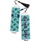 Sea Turtles Bookmark with tassel - Front and Back