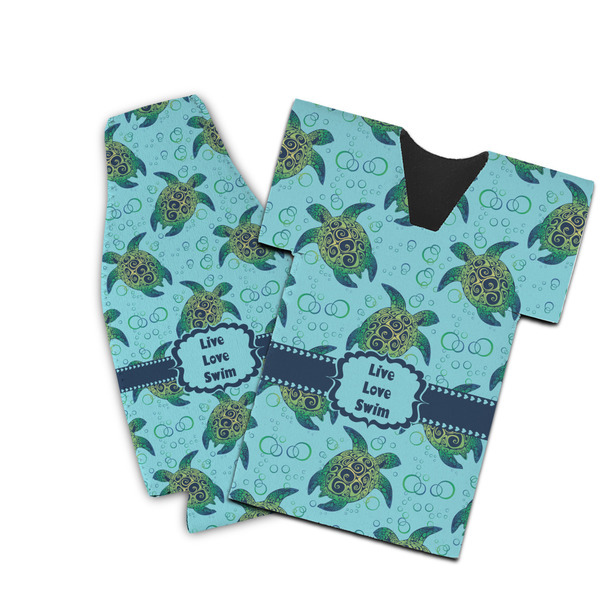 Custom Sea Turtles Bottle Cooler