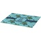 Sea Turtles Burlap Placemat (Angle View)