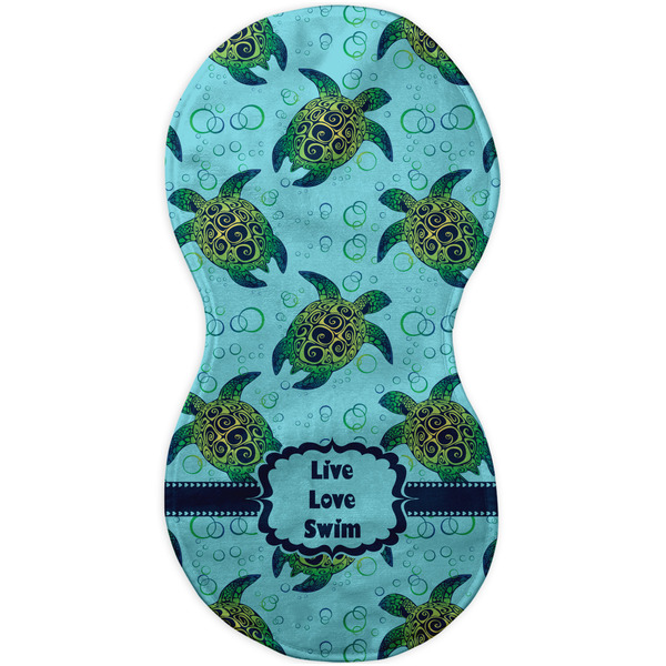 Sea Turtles Burp Peanut Shaped Flat