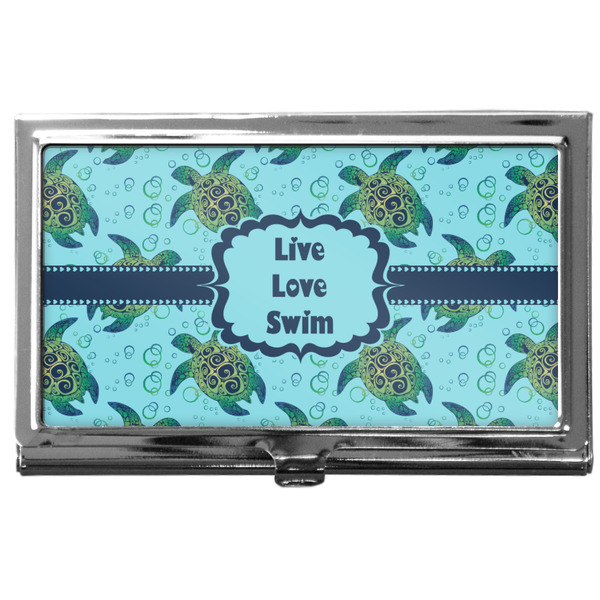 Custom Sea Turtles Business Card Case