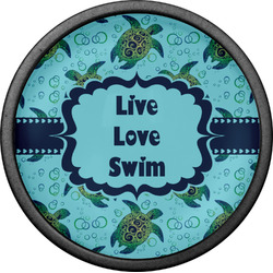Sea Turtles Cabinet Knob (Black) (Personalized)