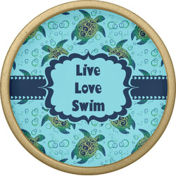 Sea Turtles Cabinet Knob - Gold