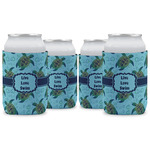 Sea Turtles Can Cooler (12 oz) - Set of 4