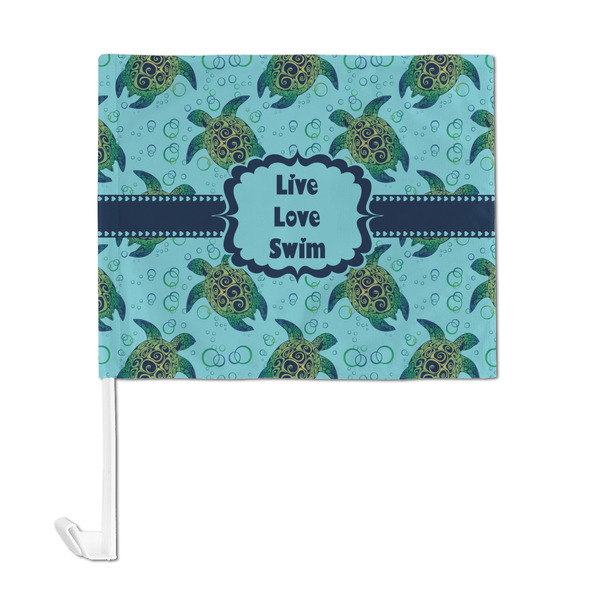 Sea Turtles Car Flag - Large - FRONT
