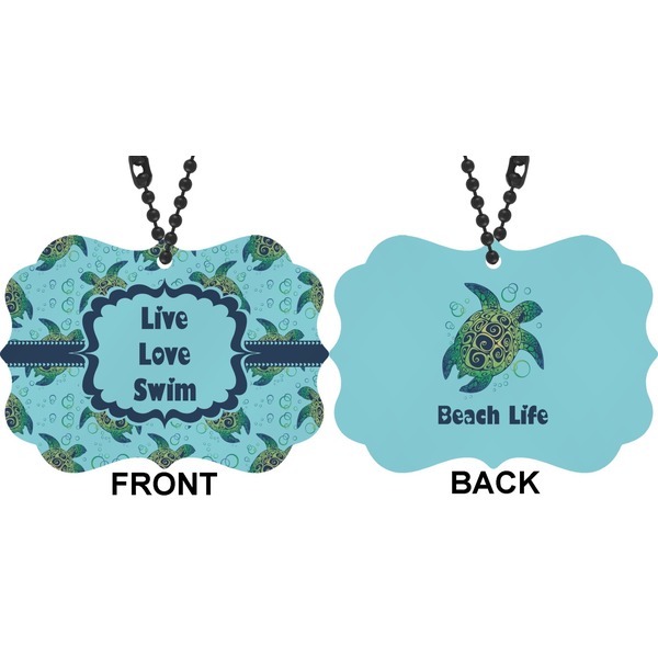 Sea Turtles Car Ornament (Approval)