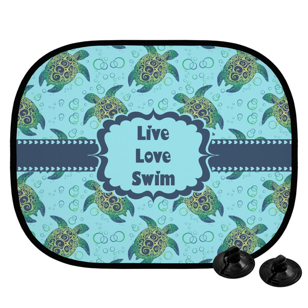 Custom Sea Turtles Car Side Window Sun Shade (Personalized)