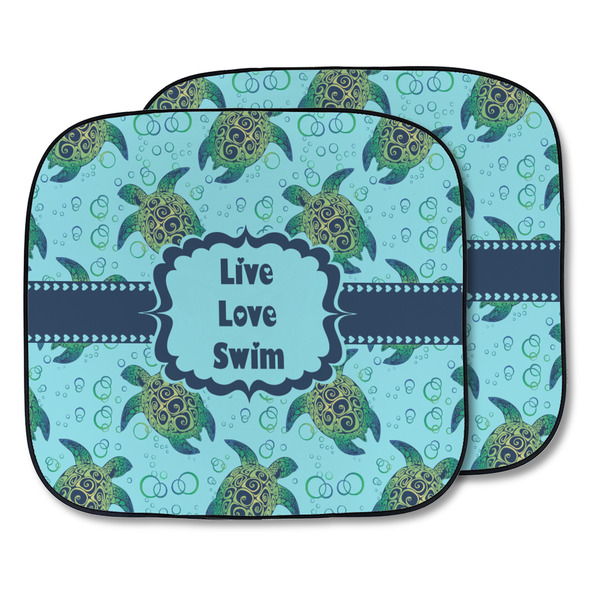 Custom Sea Turtles Car Sun Shade - Two Piece