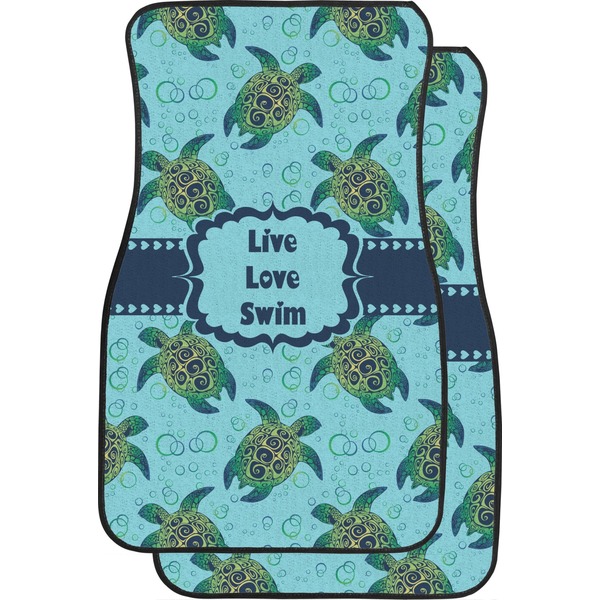Custom Sea Turtles Car Floor Mats (Personalized)