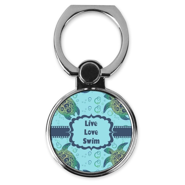 Custom Sea Turtles Cell Phone Ring Stand & Holder (Personalized)