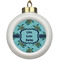 Sea Turtles Ceramic Ball Ornament