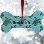 Sea Turtles Ceramic Dog Ornament