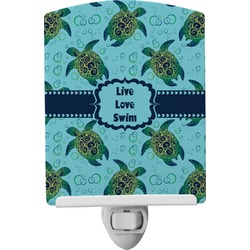 Sea Turtles Ceramic Night Light (Personalized)