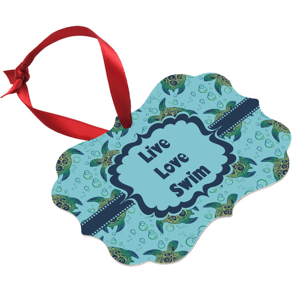 Sea Turtles Christmas Ornament