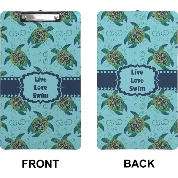 Sea Turtles Clipboard (Legal) (Front + Back)