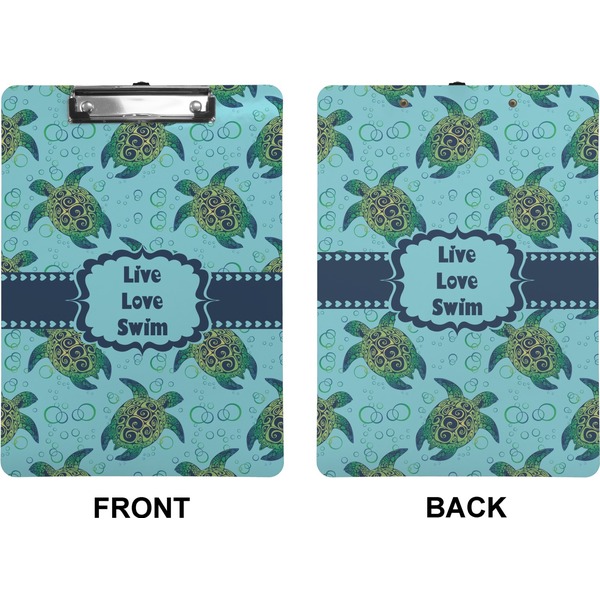 Sea Turtles Clipboard (Letter) (Front + Back)