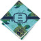 Sea Turtles Cloth Napkins - Personalized Lunch (Folded Four Corners)