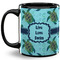 Sea Turtles Coffee Mug - 11 oz - Full- Black