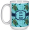 Sea Turtles 15 Oz Coffee Mug - White