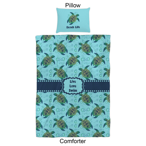 Sea Turtles Comforter Set - Twin XL - Approval