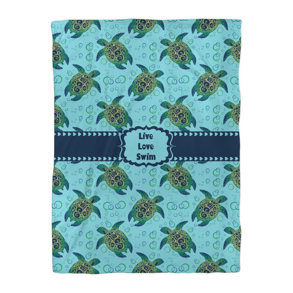 Sea Turtles Comforter - Twin XL - Front