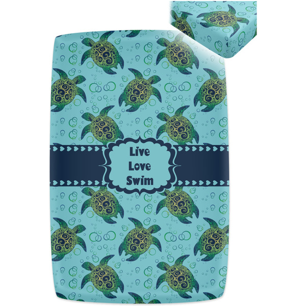 Sea Turtles Crib Fitted Sheet - Apvl