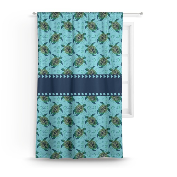 Custom Sea Turtles Curtain - 50"x84" Panel