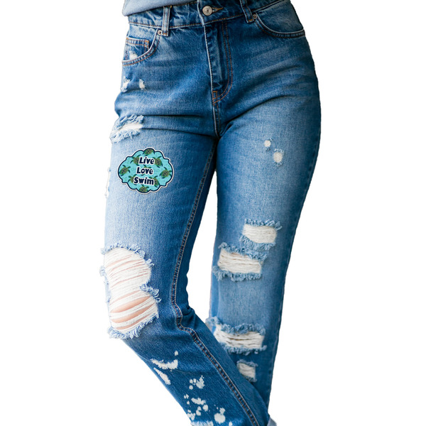 Sea Turtles Custom Shape Iron On Patches - L - single APPROVAL