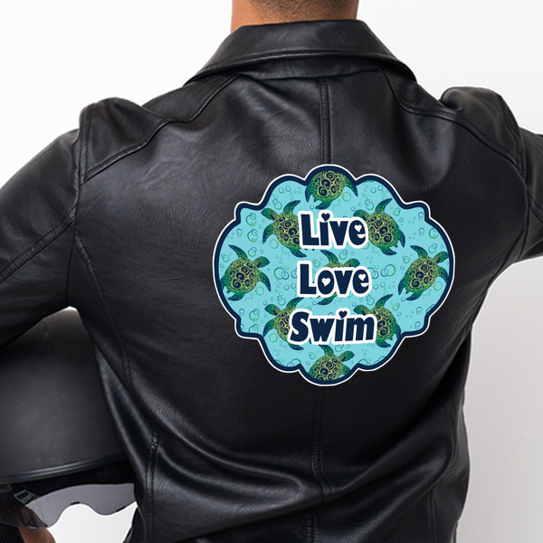 Sea Turtles Custom Shape Iron On Patches - XXXL - APPROVAL