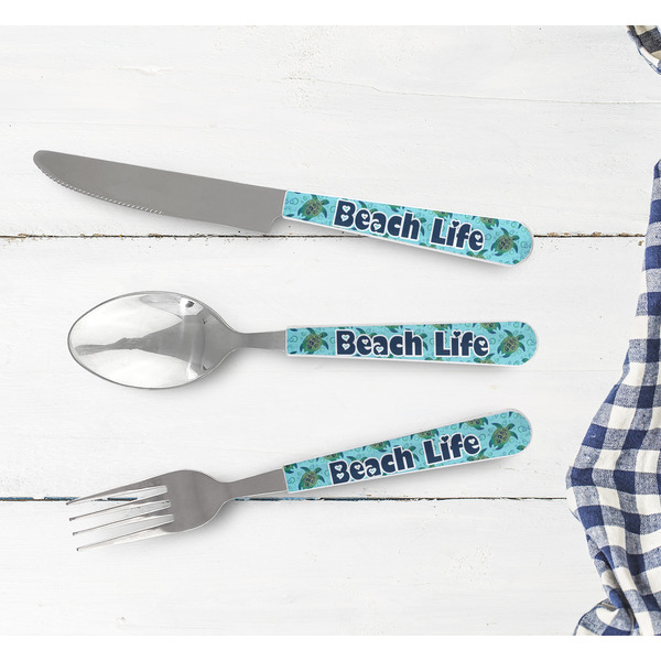 Sea Turtles Cutlery Set - w/ PLATE