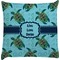 Sea Turtles Decorative Pillow Case (Personalized)