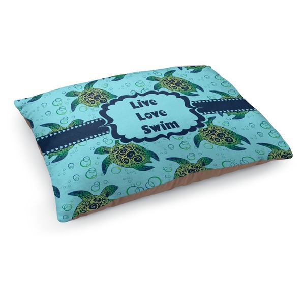 Custom Sea Turtles Dog Bed - Medium