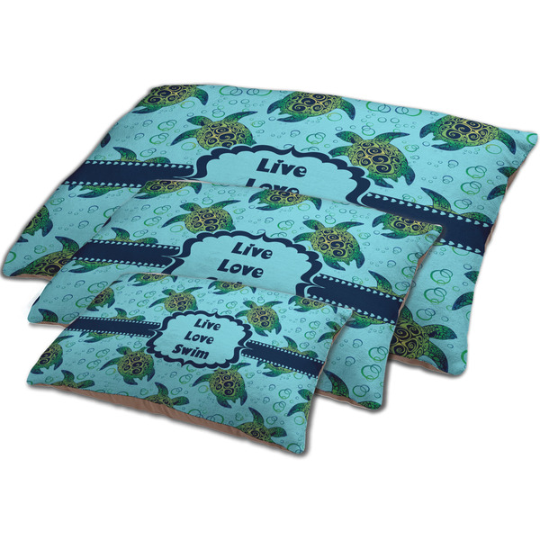 Sea Turtles Dog Beds - MAIN (sm, med, lrg)
