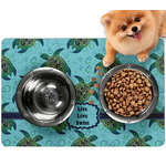 Sea Turtles Dog Food Mat - Small