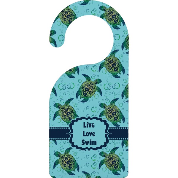 Custom Sea Turtles Door Hanger (Personalized)