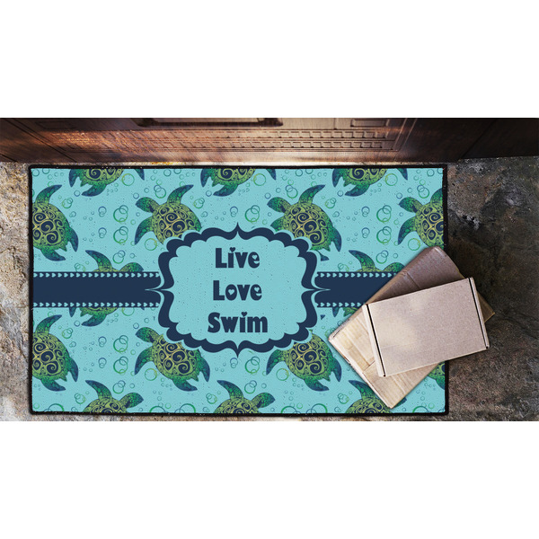 Sea Turtles Door Mat - LIFESTYLE (Lrg)