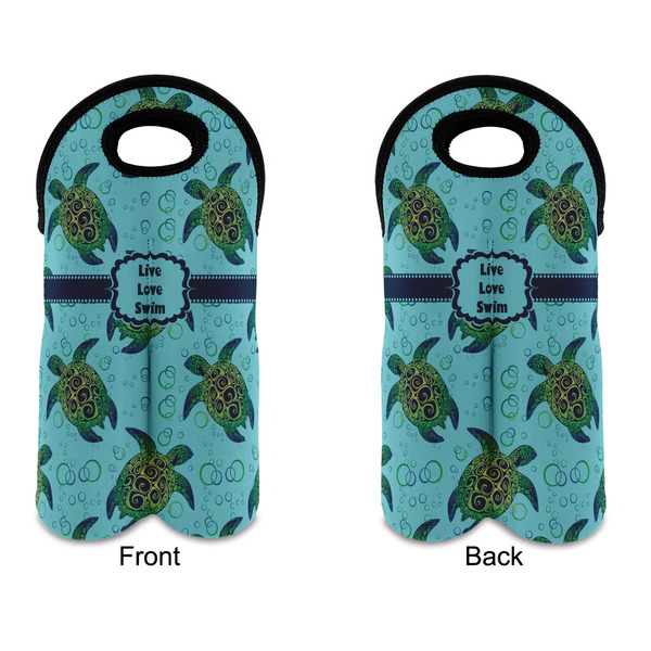 Sea Turtles Double Wine Tote - APPROVAL (new)