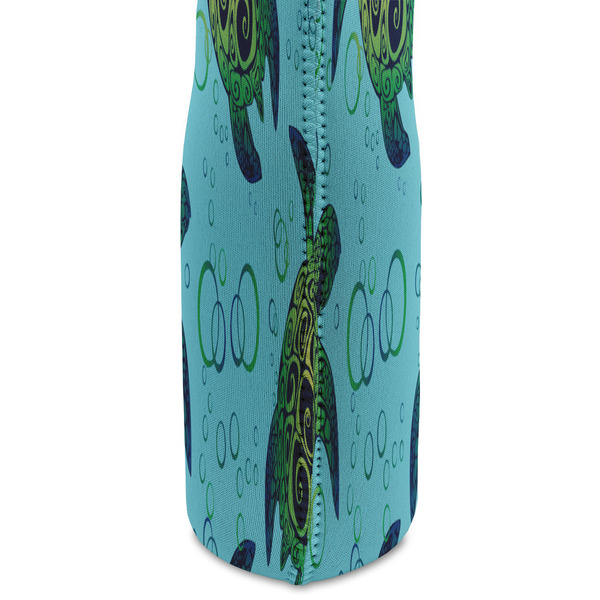 Sea Turtles Double Wine Tote - DETAIL 2 (new)