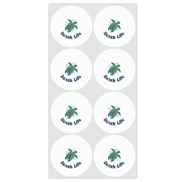 Sea Turtles Drink Topper - Medium - Set of 12