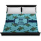 Sea Turtles Duvet Cover - King - On Bed - No Prop