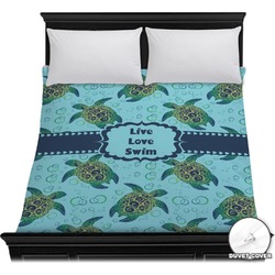 Sea Turtles Duvet Cover - Full / Queen (Personalized)