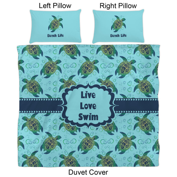 Sea Turtles Duvet Cover Set - King - Approval
