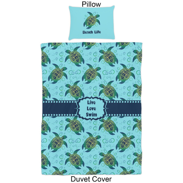 Sea Turtles Duvet Cover Set - Twin - Approval